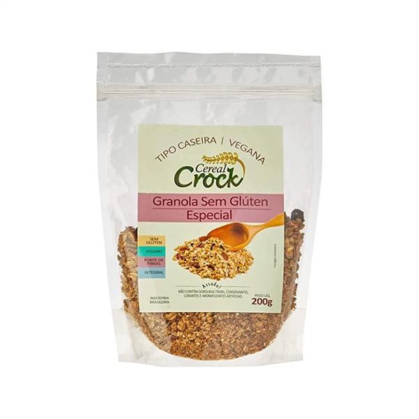 Imagem de Kit 2X: Granola De Aveia Sem Glúten Leve Crock 200G