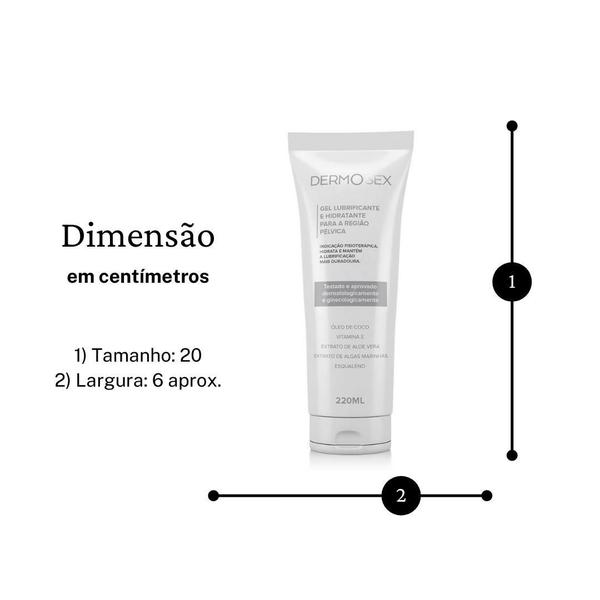 Imagem de Kit 2X Hidratante Intimo Feminino Para Região Pélvica 220Ml