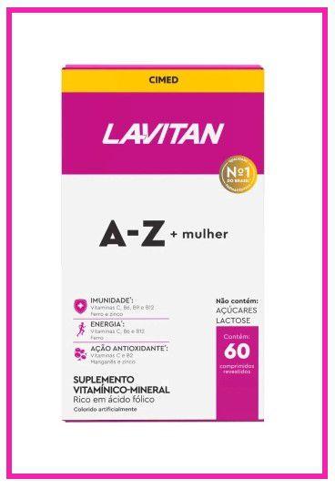 Imagem de Kit 2x Lavitan A-Z Mulher 60 Comprimidos - Cimed