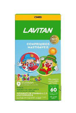 Imagem de Kit 2x Lavitan Kids Sabor Frutas Com 60 Comp - Cimed