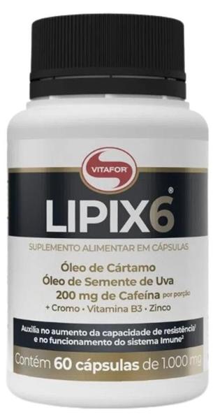 Imagem de Kit 2X: Lipix 6 Vitaminas E Minerais 1G Vitafor 60 Cápsulas