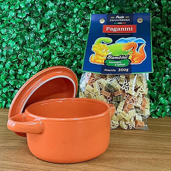 Imagem de Kit 2X: Macarrão Bambini Dinossauro Tricolore Paganini 300G