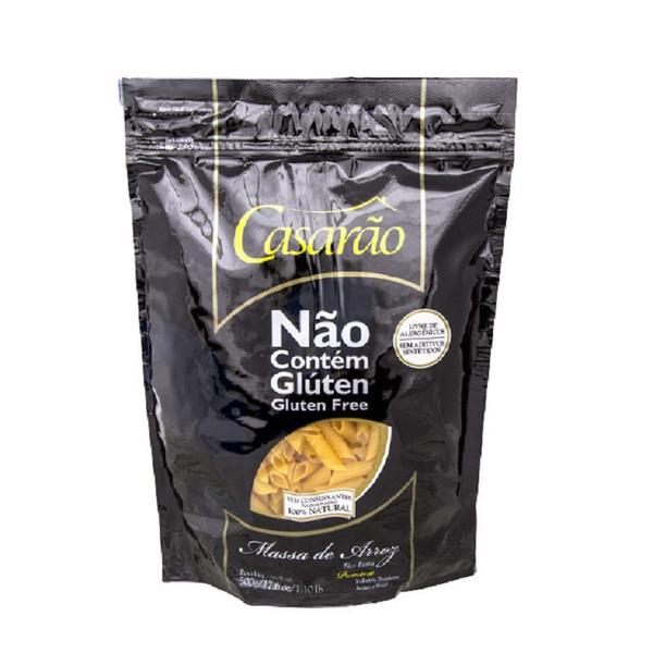 Imagem de Kit 2X: Macarrão Penne Premium Sem Glúten Casarão 500g