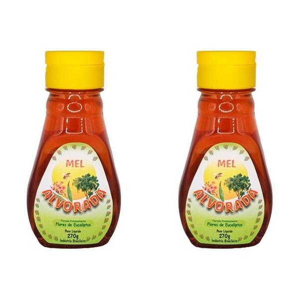 Kit 2X: Mel De Eucalipto Alvorada 270G - Alvorada Orgânicos Imagem de Kit 2X: Mel De Eucalipto Alvorada 270G