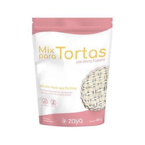 Kit 2X: Mix De Farinhas Para Tortas Sem Glúten Zaya 480G Imagem de Kit 2X: Mix De Farinhas Para Tortas Sem Glúten Zaya 480G