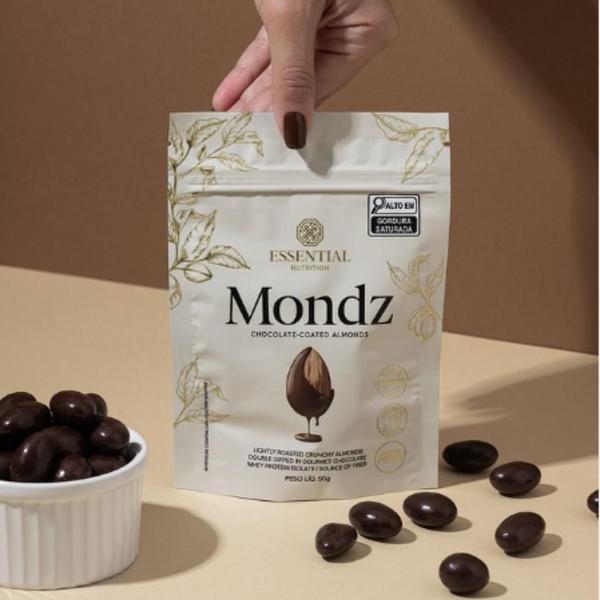 Imagem de Kit 2X: Mondz Amêndoas com Chocolate Essential Nutrition 50g