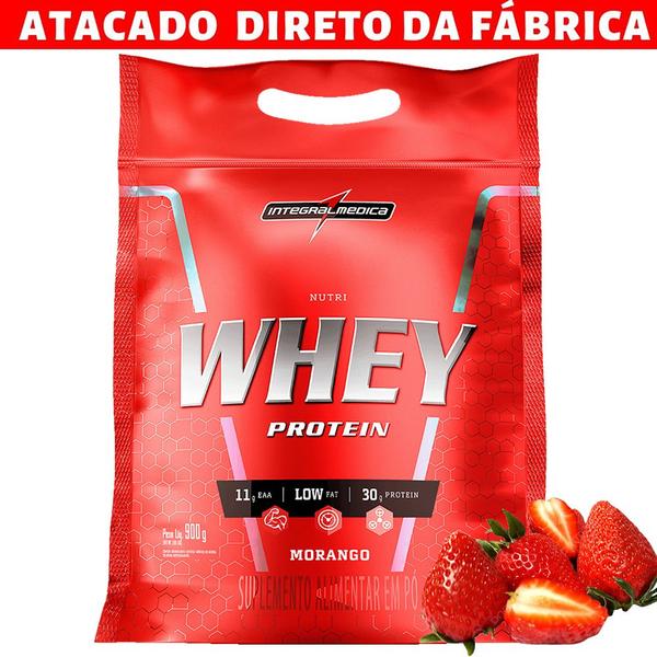 Imagem de Kit 2x Nutri Whey Protein Integralmédica 900g