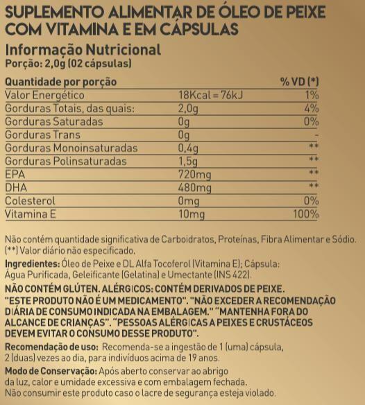 Imagem de Kit 2X: Ômega 3 Vitamina E 1000Mg True Source 180 Cápsulas