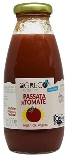 Kit 2X: Passata Orgânica Agreco 300g Imagem de Kit 2X: Passata Orgânica Agreco 300g