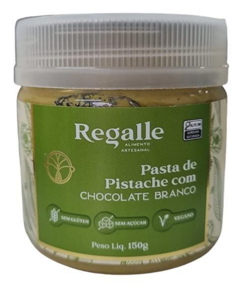 Kit 2X Pasta De Pistache Com Chocolate Branco Regalle 150G Imagem de Kit 2X Pasta De Pistache Com Chocolate Branco Regalle 150G