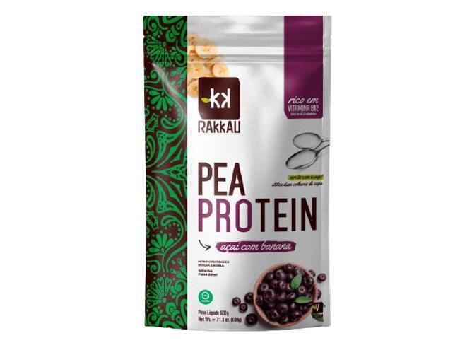 Imagem de Kit 2X: Pea Protein Açaí Com Banana Vegana Rakkau 600G