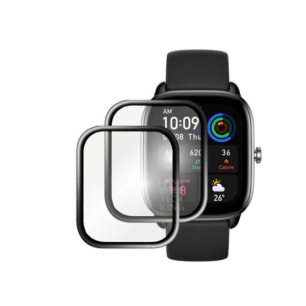 Imagem de Kit 2x Películas 3d Anti-risco Smartwatch Gts 4 Mini