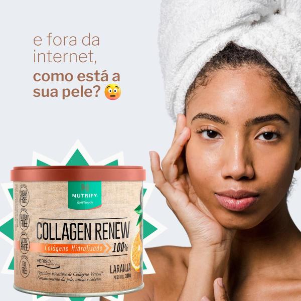 Imagem de Kit 2x Potes Collagen Renew Laranja Verisol Hidrolisado 300g