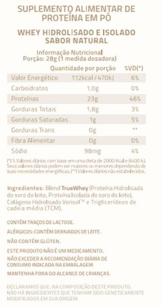 Kit 2X: Proteína True Whey Neutro True Source 728G Imagem de Kit 2X: Proteína True Whey Neutro True Source 728G