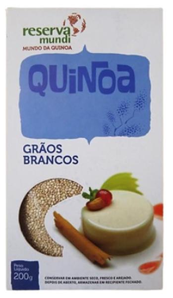 Imagem de Kit 2X: Quinoa Em Grãos Branca Sem Glúten Reserva Mundi 200G