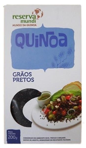 Imagem de Kit 2X: Quinoa Em Grãos Preta Sem Glúten Reserva Mundi 200G