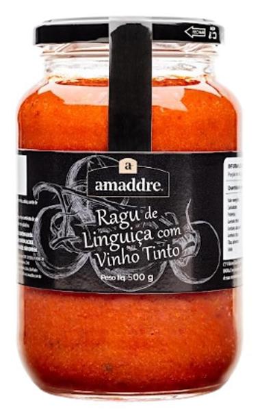 Kit 2X: Ragu De Linguiça Artesanal Amaddre 500G Imagem de Kit 2X: Ragu De Linguiça Artesanal Amaddre 500G