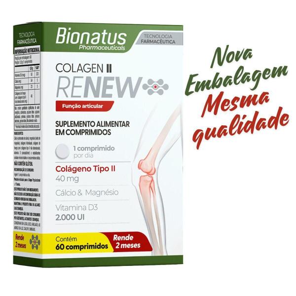 Imagem de Kit 2X Renew Colágeno Tipo Ii Vit + Min 30 Cps Bionatus 40Mg