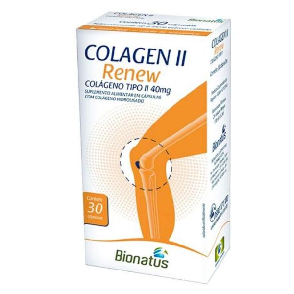 Imagem de Kit 2X Renew Colágeno Tipo Ii Vit + Min 30 Cps Bionatus 40Mg