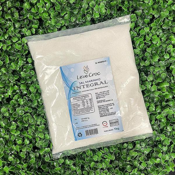 Kit 2X: Sal Marinho Integral Leve Croc 1kg Imagem de Kit 2X: Sal Marinho Integral Leve Croc 1kg