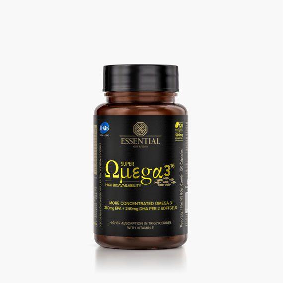 Imagem de Kit 2X: Super Ômega 3 500mg Essential Nutrition 120 Cápsulas