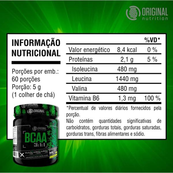 Imagem de Kit 2x Suplemento em pó Whey Protein Complex + 2x Bcaa + 2x Glutamina + 2x Creatina + Coqueteira - Original Nutrition - Combo Hipertrofia