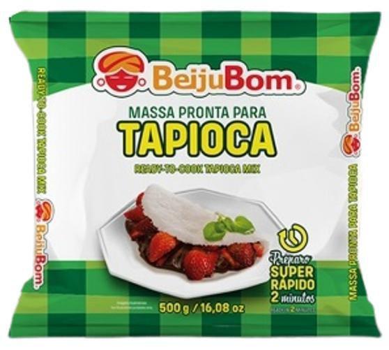 Kit 2X: Tapioca Sem Glúten Beijubom 500G Imagem de Kit 2X: Tapioca Sem Glúten Beijubom 500G