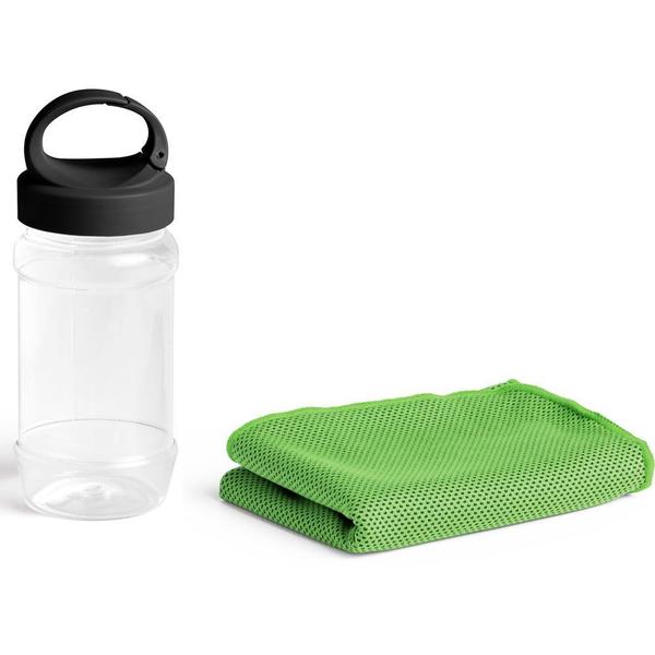 Imagem de Kit 2x Toalha Esportiva Gelada Refrescante TopGet Verde