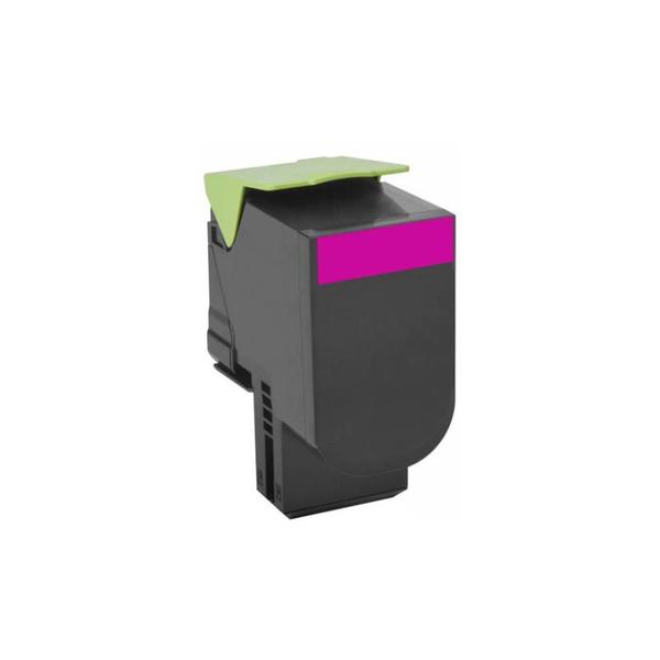 Imagem de Kit 2x Toner Comp Lexmark CX310DN CX310 I Magenta + Preto 2K