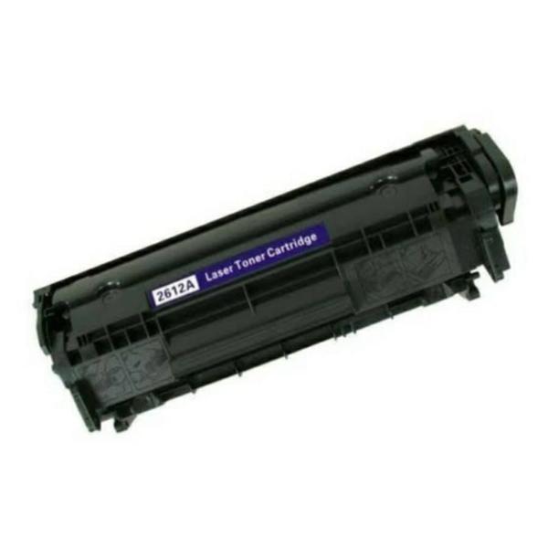 Imagem de Kit 2x Toner Compatível Q2612a 12a 1010 1015 1020 3050 I 2K