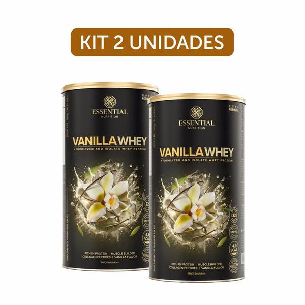 Imagem de Kit 2X: Vanilla Whey Essential Nutrition 750g