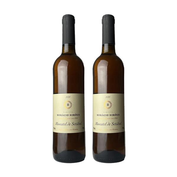 Imagem de Kit 2x Vinhos Brancos Português Doce Moscatel de Setúbal