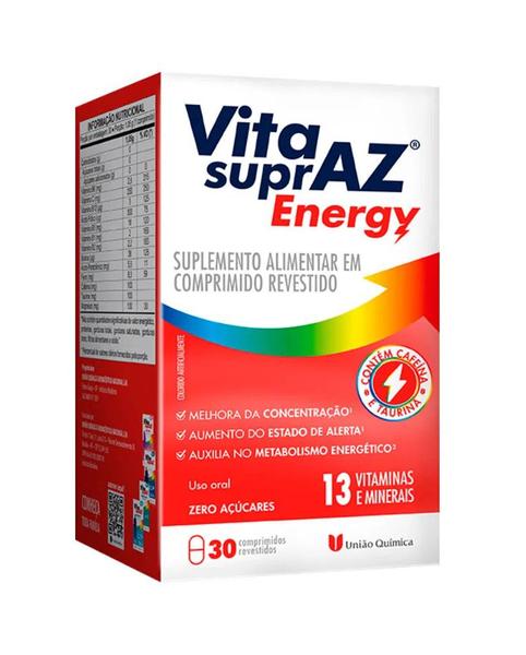 Imagem de Kit 2x Vita SuprAZ Energy 30 Comprimidos - União Química