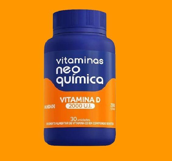 Imagem de Kit 2x Vitaminas D3 2.000UI 30 Capsulas Gel - Neo Quimica