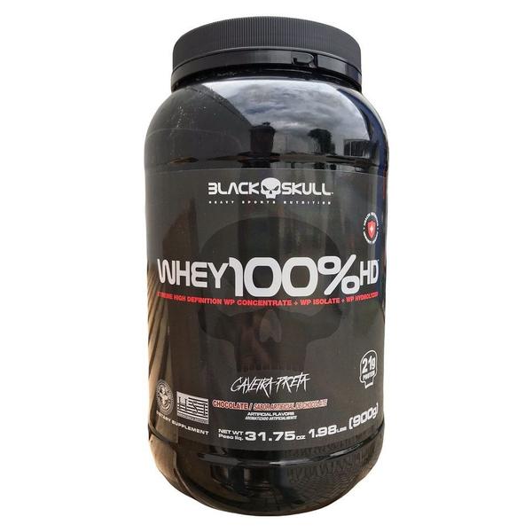 Imagem de Kit 2x Whey 100% HD Refil/Pote (900g) - Baunilha/Morango