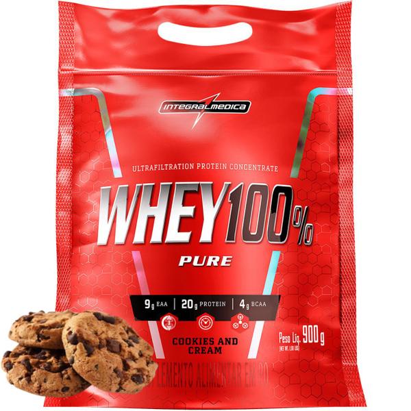 Kit 2x Whey Protein 100% Pure Concentrado - integralmedica Imagem de Kit 2x Whey Protein 100% Pure Concentrado - integralmedica
