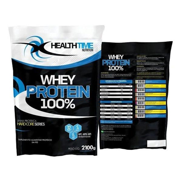 Imagem de Kit 2x Whey Protein 100% Refil (4,2kg) - Sabor Baunilha