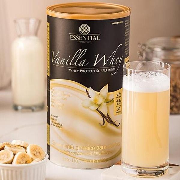 Kit 2x Whey Protein Essential 900g - Essential Nutrition Imagem de Kit 2x Whey Protein Essential 900g