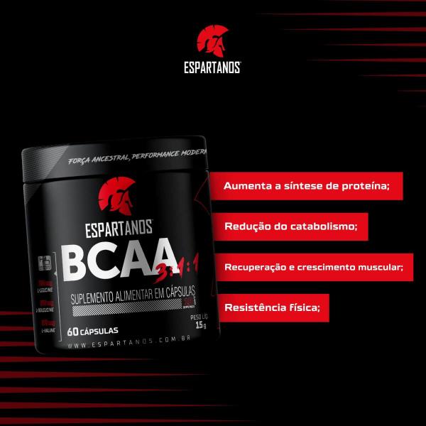 Imagem de Kit 2x Whey Protein Fusion + 2x Bcaa + 2x Creatina + 2x Glutamina + Coqueteleira - Espartanos Suplementos - Linha Dark Black Red