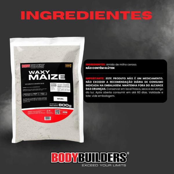 Imagem de KIT 2x Whey Protein Waxy Whey 900g + BCAA 4,5 100g + POWER Creatina 100g + Waxy Maize 800g + Coqueteleira