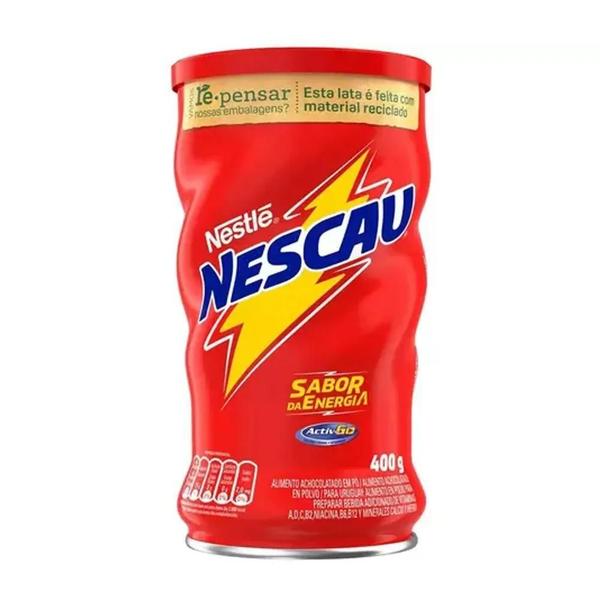 Imagem de Kit 3 Achocolatado Nescau 400 Gramas Nestle