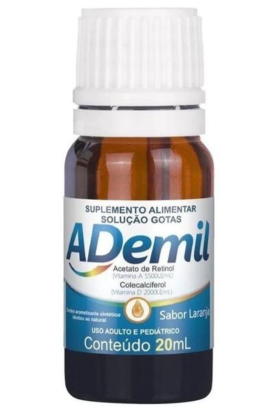 Imagem de Kit 3 Ademil Acetato Retinol Colecalciferol 20ml Arte Nativa