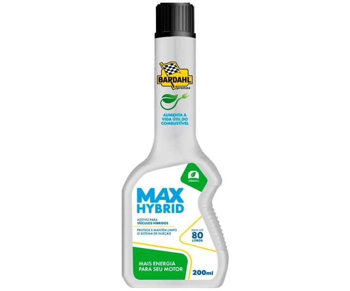 Imagem de Kit 3 Aditivo Combustível Veículos Bardahl Max Hybrid 200ml