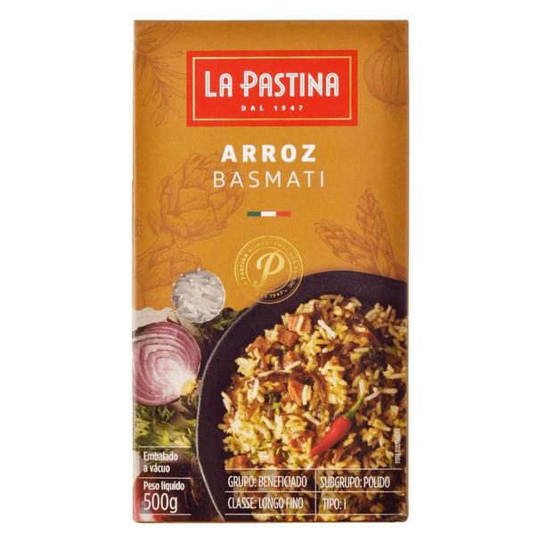 Imagem de Kit 3 Arroz Basmati La Pastina 500G