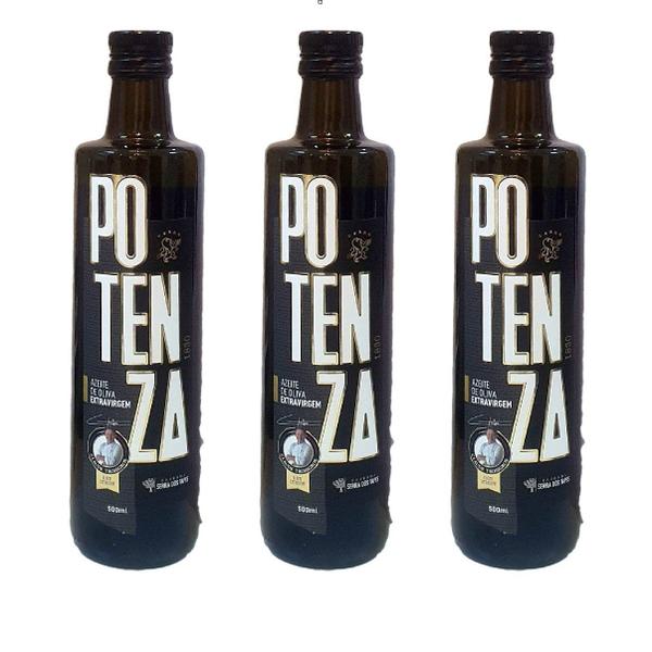 Imagem de Kit 3 Azeites Potenza TroisGros 500ml