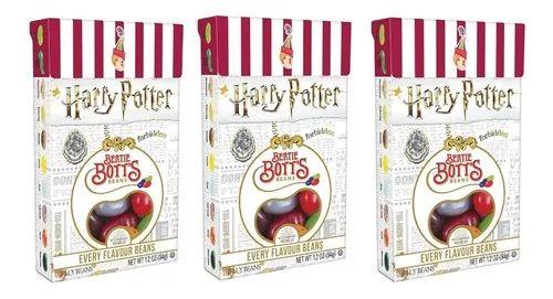 Imagem de Kit 3 Bala Harry Potter Feijõezinhos Todos Sabores 34g