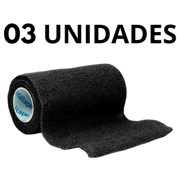 Kit 3 Bandagem Ortopédica Alta Compressão Ajustável Braço Mão Pé 10cm x 4,5m - Vitaltape Imagem de Kit 3 Bandagem Ortopédica Alta Compressão Ajustável Braço Mão Pé 10cm x 4,5m