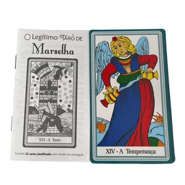 Imagem de Kit 3 Baralho Tarot Marselha Waite 22 Cartas - Escolha O Seu