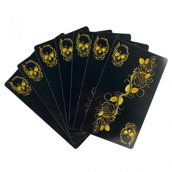 Imagem de Kit 3 Baralhos o Tarot Negro 22 Cartas Plastificadas