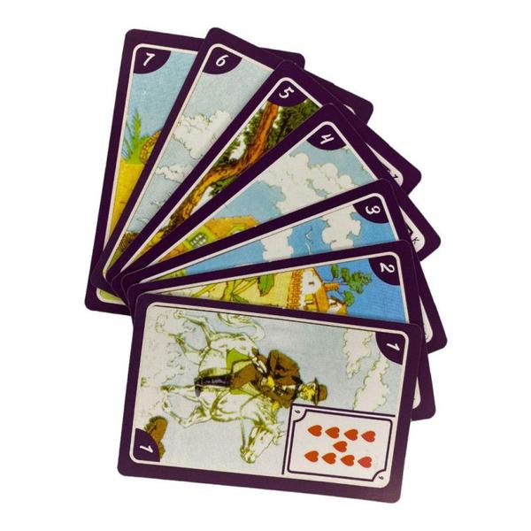Kit 3 Baralhos Tarot Cartas Ciganas Roxo com 36 Cartas - META ATACADO Imagem de Kit 3 Baralhos Tarot Cartas Ciganas Roxo com 36 Cartas